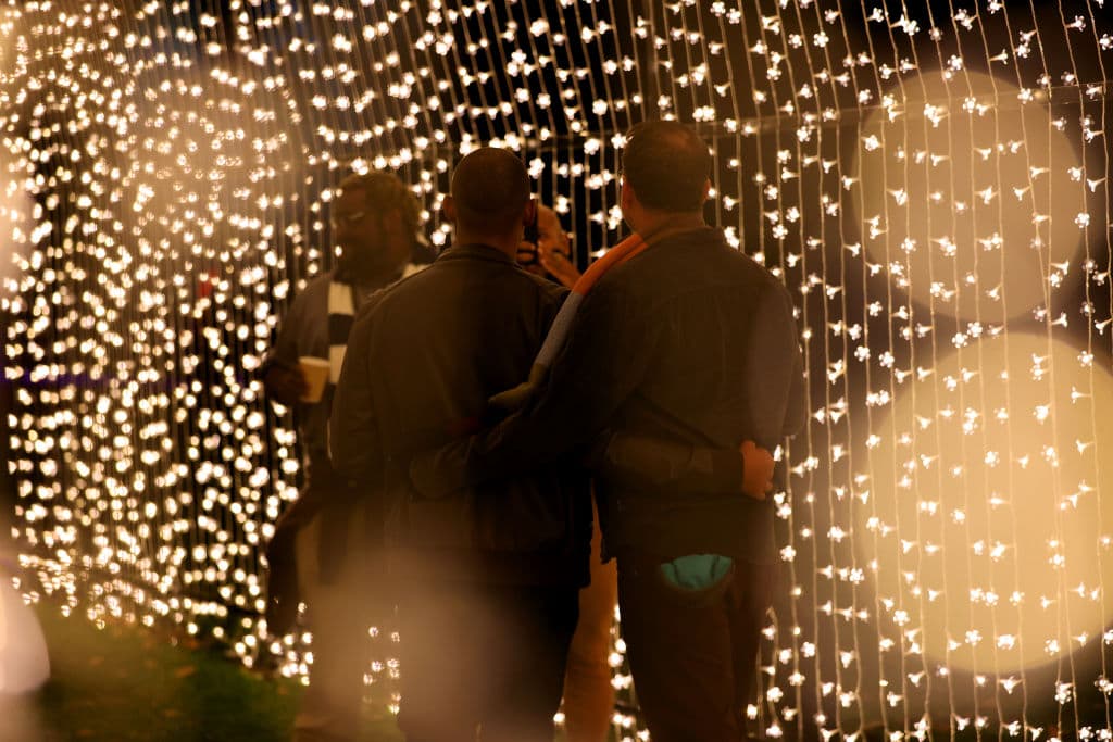 <b>Lightscape</b>
<br>El
<b>Jardín Botánico de Chicago</b> es el hogar de esta exhibición anual de luces festivas. Una de sus principales atracciones es el túnel de 110 pies formado por miles de luces y árboles adornados con bombillas, rodeado de un ambiente familiar y donde puedes evitar el contacto con otras personas gracias a que también está al aire libre.