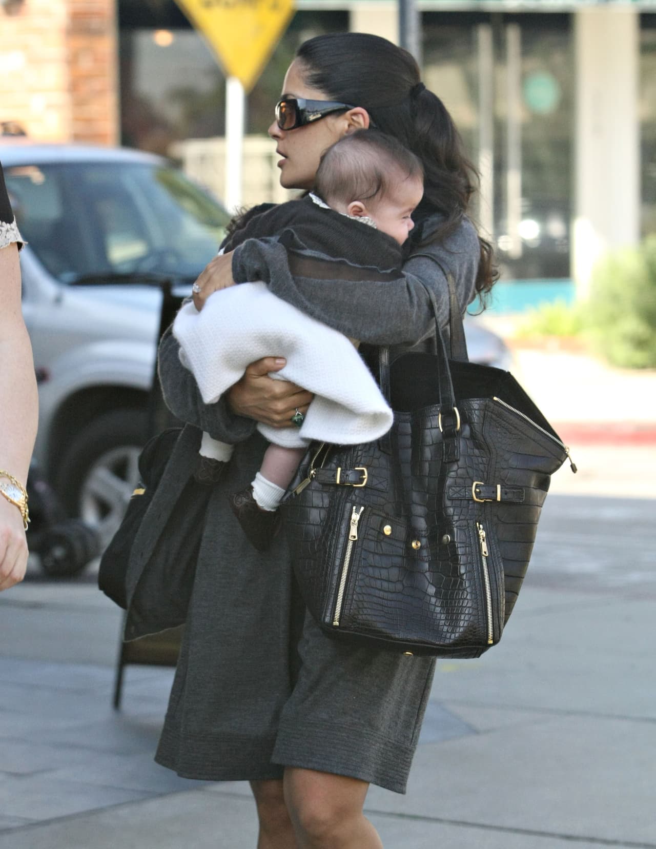 Hace nueve años Salma Hayek debutó como mami.