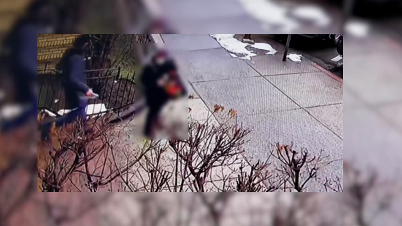 Brutal patada deja a una anciana de 89 años en el piso en Brooklyn