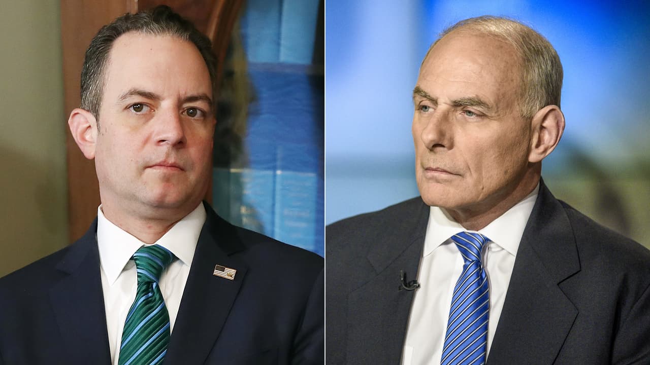 Trump reemplaza al jefe de gabinete de la Casa Blanca Reince Priebus por el general John Kelly