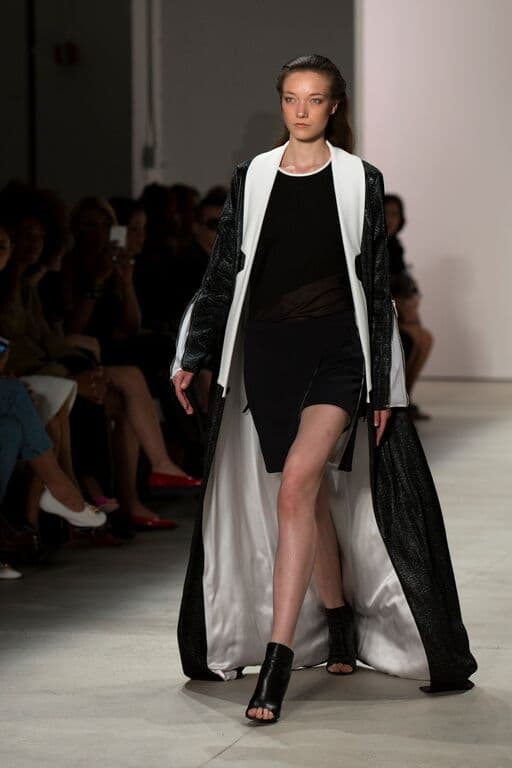 Gamez está llevando su espíritu venezolano al mundo de la moda internacional. Diseñador Karigam. NYFW, Spring/Summer 2016 - 11/09/2015