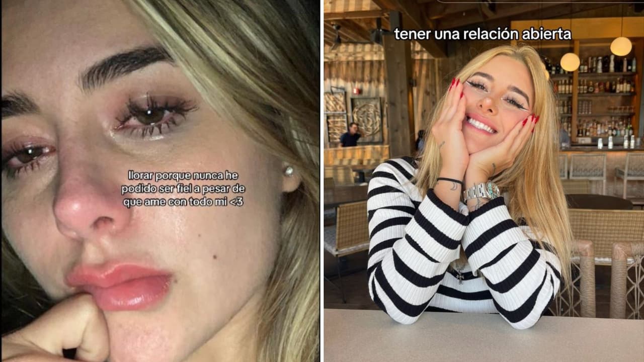 Mujer causa polémica al llorar por no poder ser fiel.