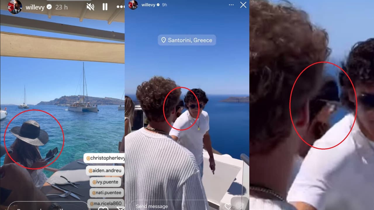 Esa es la misteriosa mujer que apareció en los videos que William Levy publicó en Instagram desde Grecia junto a su hijo Christopher. Algunos aseguraron que se trataba supuestamente de su ex Elizabeth Gutiérrez y que ya se habrían reconciliado.