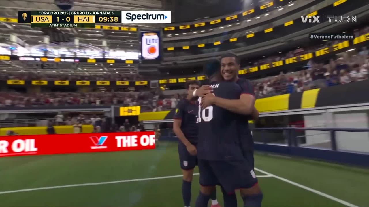 ¡Gol fugaz! Tillman abre el marcador para Estados Unidos