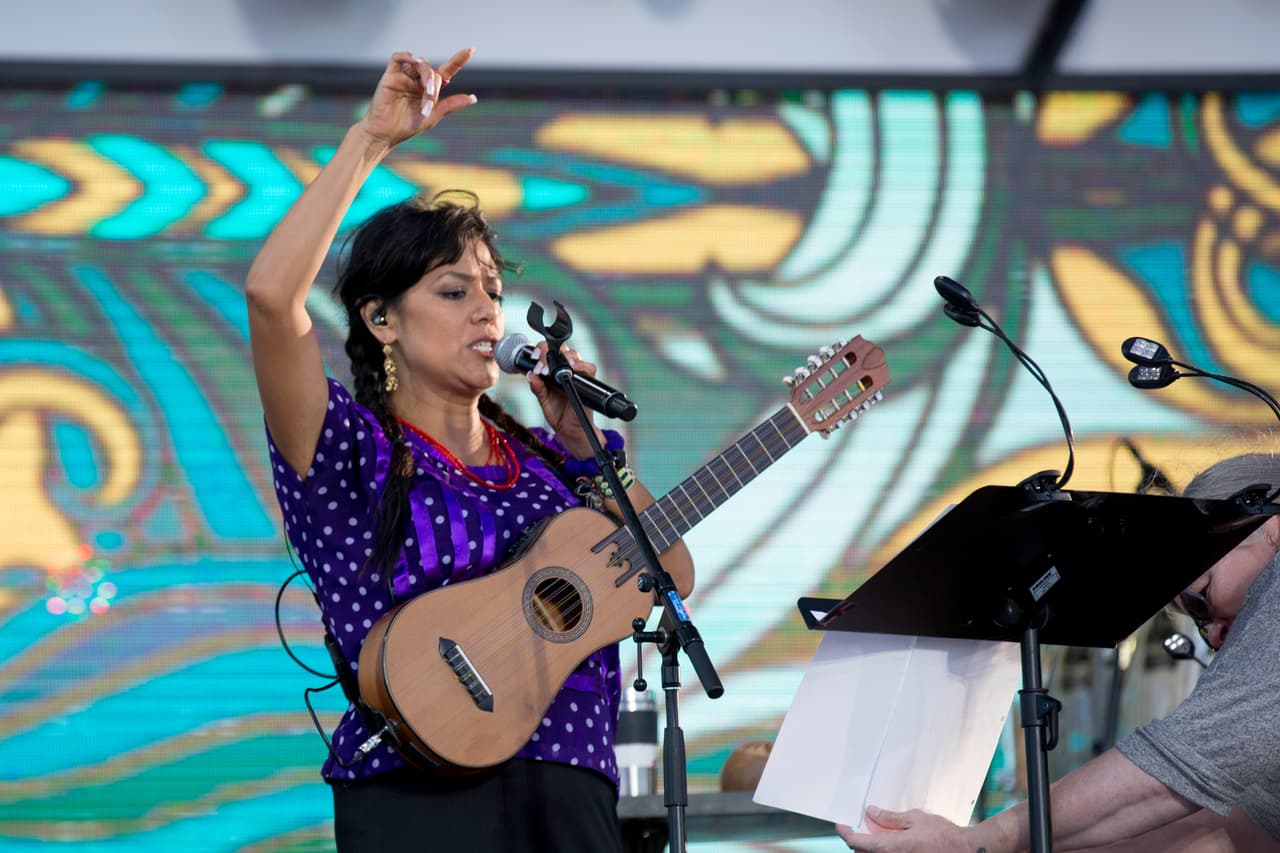 Lila Downs, cantante mexicana.