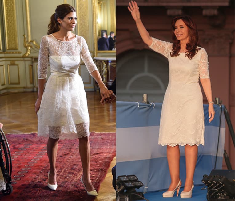 El memorable vestido blanco de Cristina Kirchner (y las intenciones de Awada)