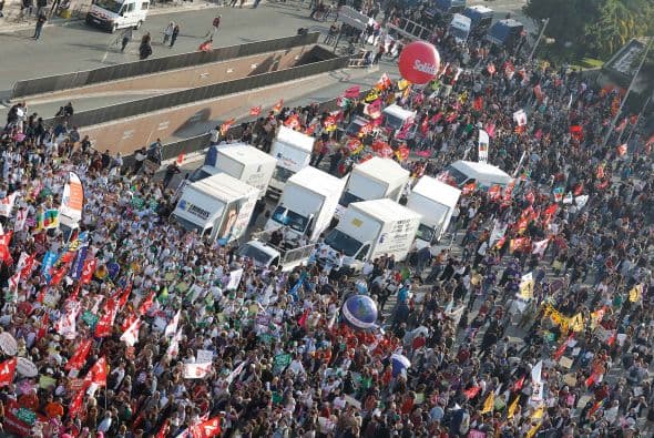 La próxima reunión del G20, la cual se realizará a partir del jueves en Cannes, ya comenzó a desatar una serie de protestas en su contra.