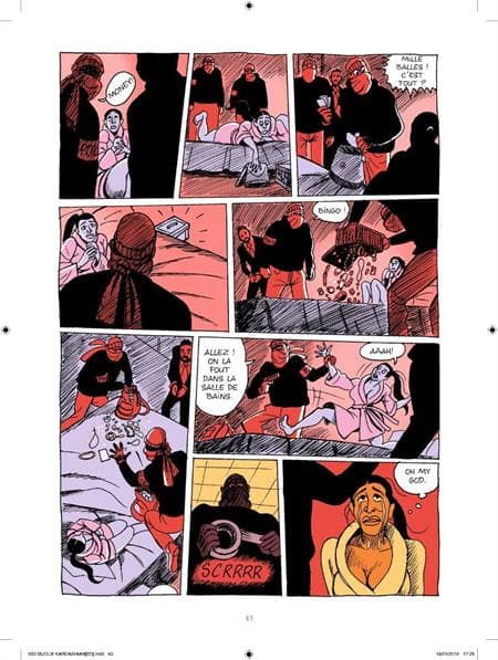 La historieta, la cual consta de cinco capítulos, fue realizada por los periodistas franceses Julien Dumond y François Vignolle tras estudiar a detalle el caso y las denuncias realizadas por Kim.
<br>