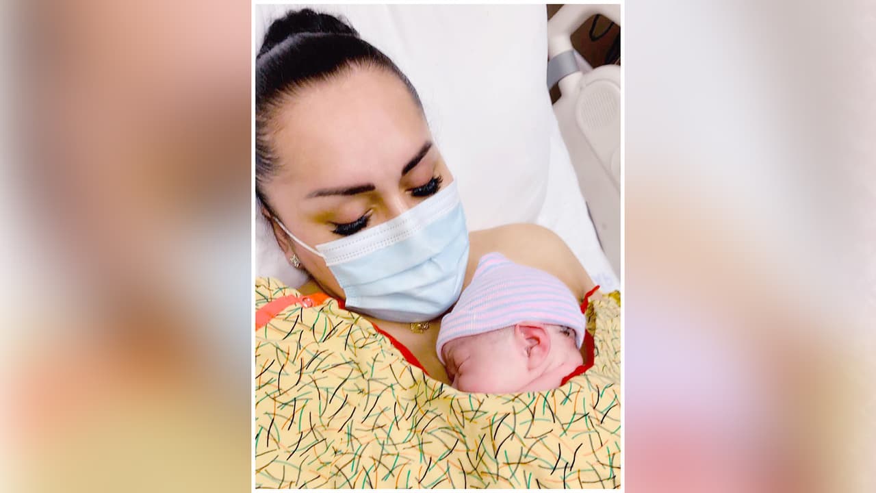 El 20 de junio Reyes fue dada de alta y dos meses después nació Ari Amor Vargas.