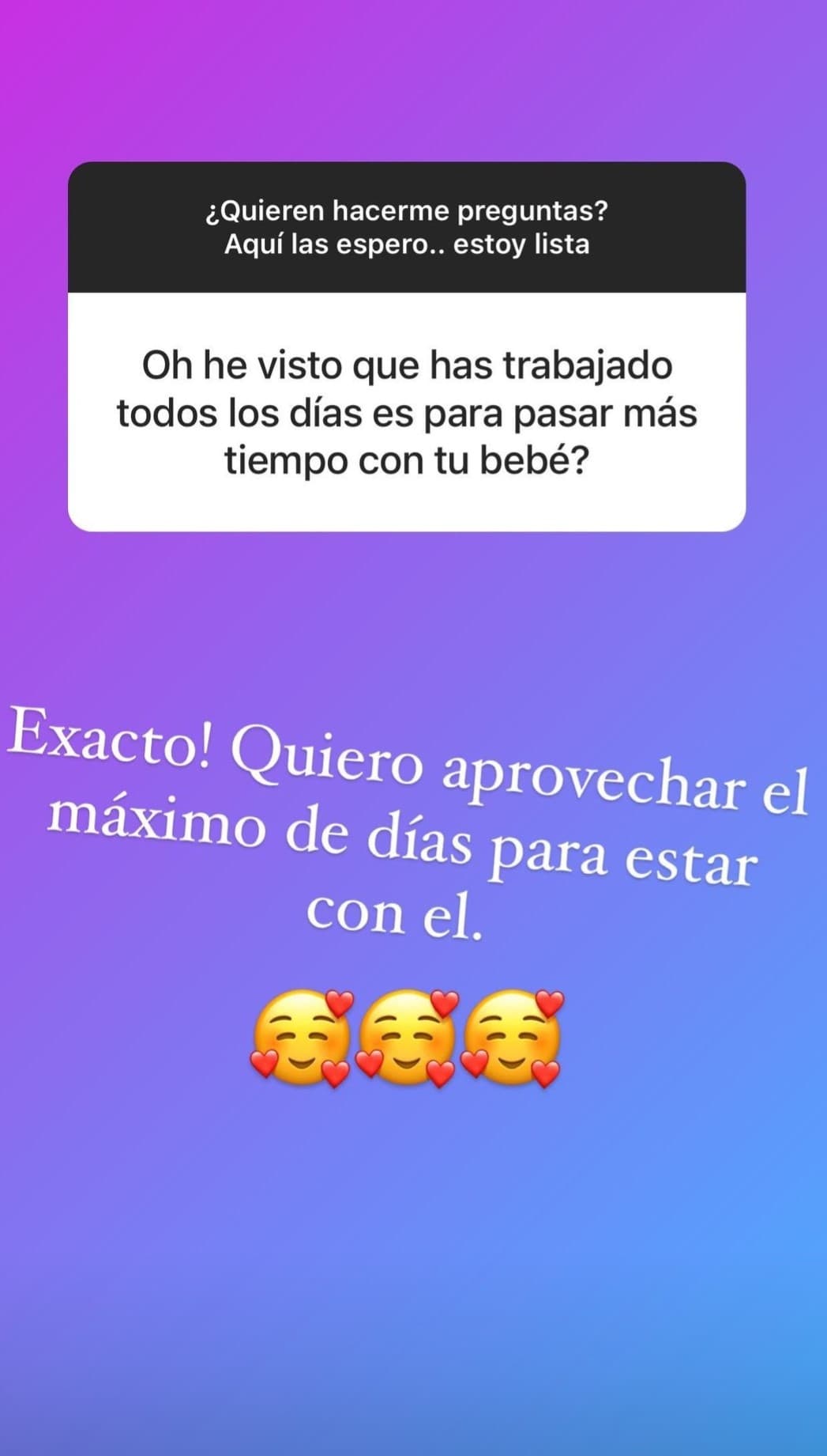 Una de las cosas que más le gustó a Francisca de su embarazo es su pancita, la cual presumía desde todos los ángulos, pues confesó que quiere aprovechar esta etapa de ser mamá y vivirla al máximo.