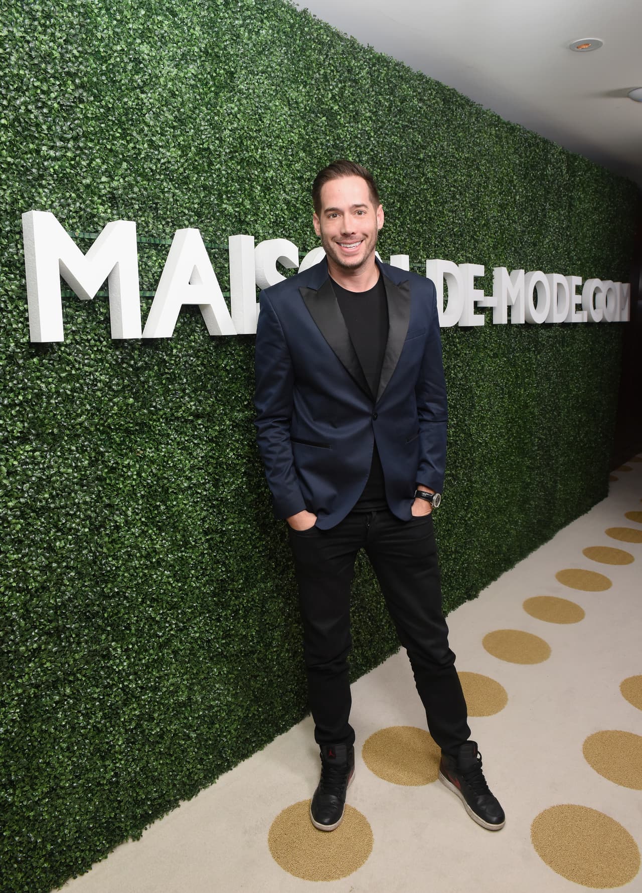 La nueva pareja no fue fotografiada junta, cada uno fue captado por la prensa por separado en el evento.