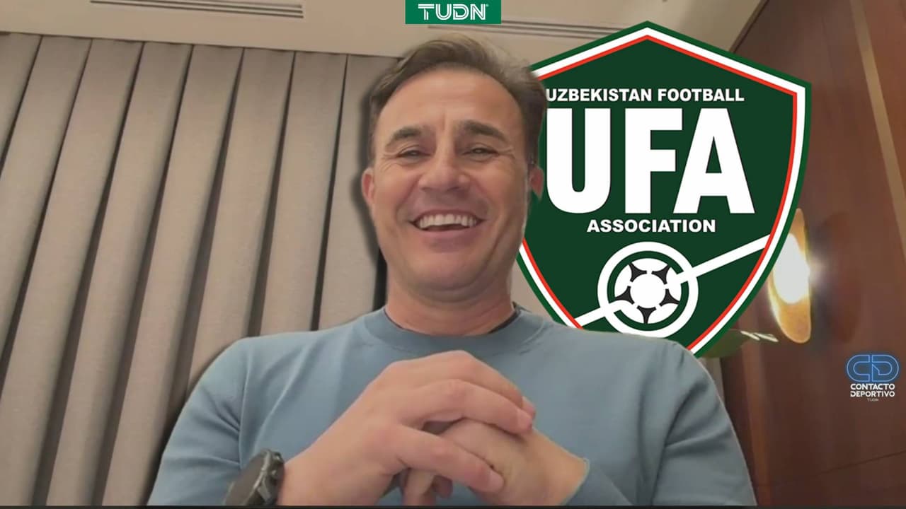Fabio Cannavaro y su debut con Uzbekistán en el Estadio Ciudad de México