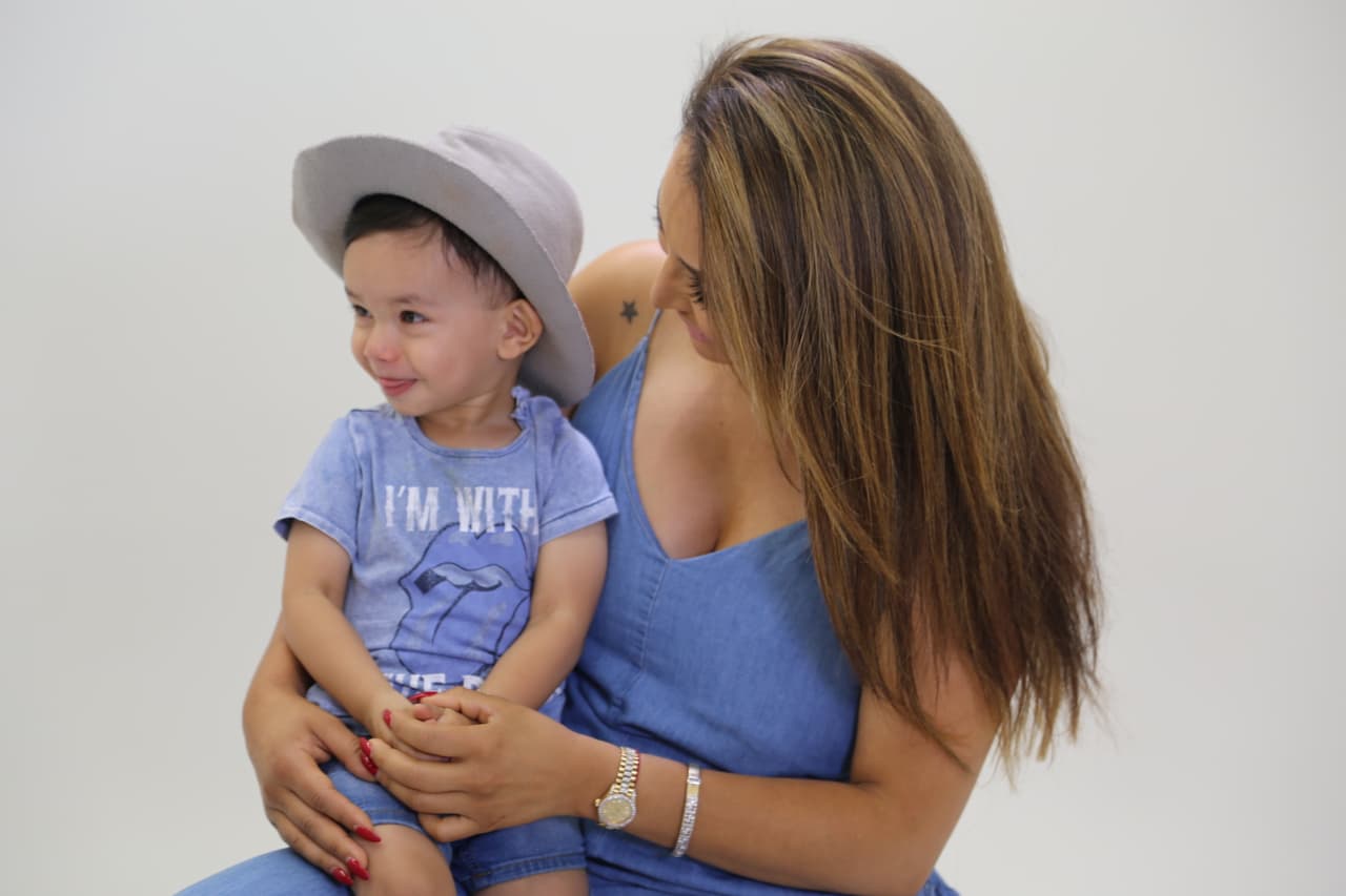 Baby Luca es la bendición más grande de la locutora.