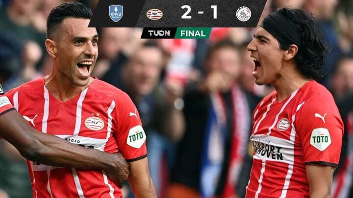 Erick Gutiérrez anotó y el PSV logra el título de la Copa de Países Bajos