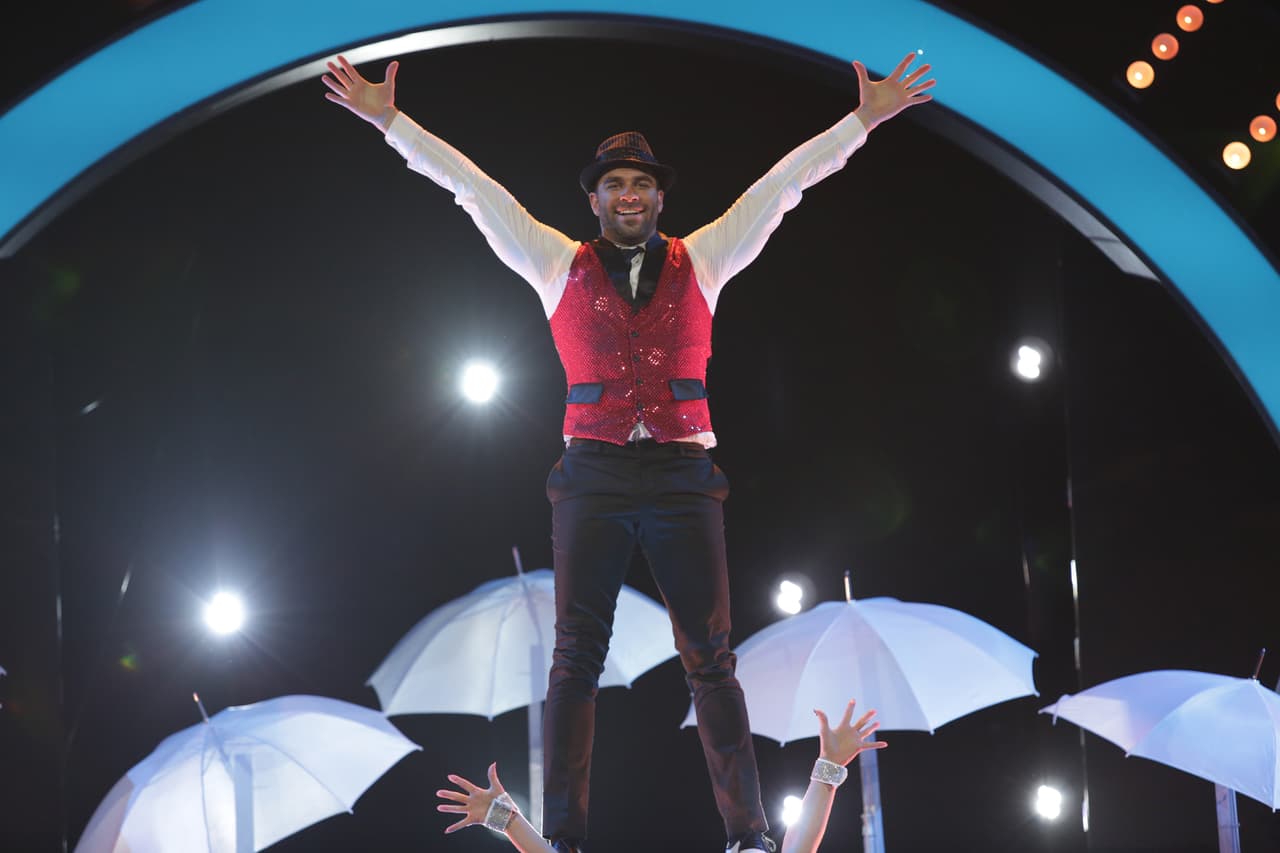 Sin embargo, los jueces no quedaron muy convencidos con su baile y lo eligieron para participar en la segunda ronda.