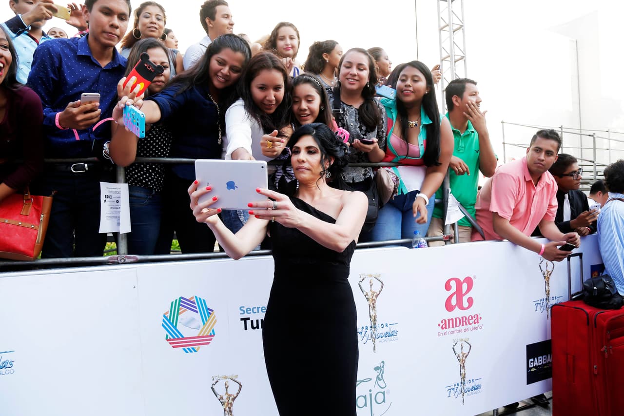 Raquel Garza se divirtió a lo grande al lado de todo el público.