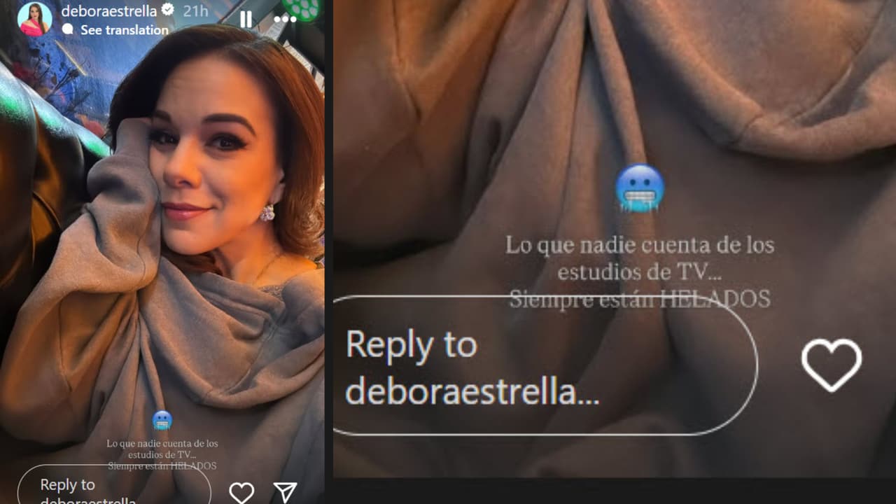 Débora Estrella estaba en el foro de TV antes de partir hacia el aeropuerto para abordar una avioneta en la que murió.