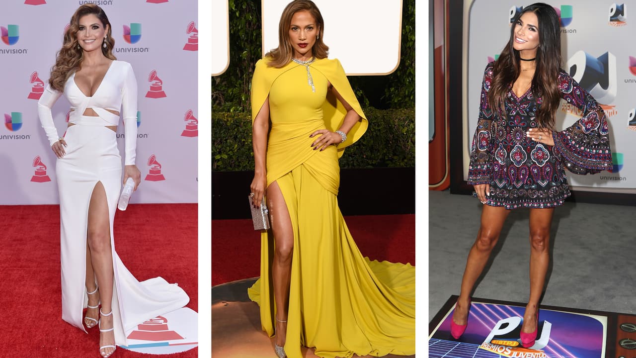 Estas celebridades latinas enamoran con sus looks. A veces atrevidas, en ocasiones más clásicas, JLo, Chiqui Delgado y Ale Espinoza saben muy bien cómo llamar la atención.