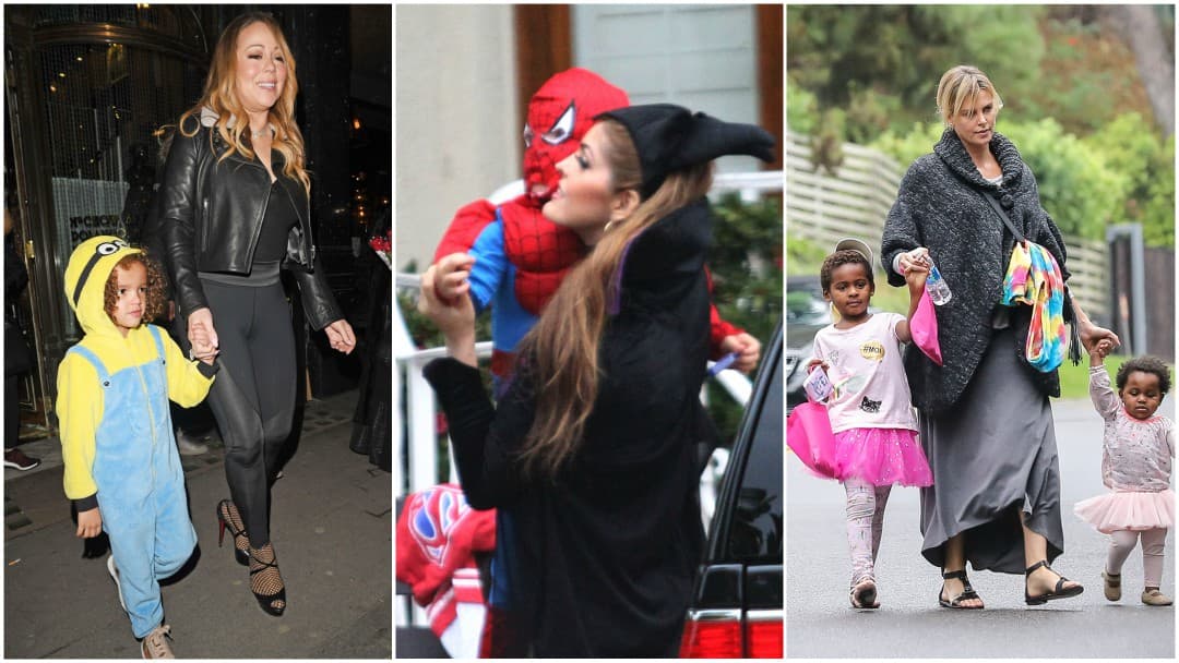 ¡Peque disfraces! Así visten las celebridades a sus hijos