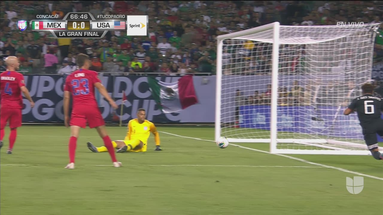 Tremenda jugada de tiki-taka mexicano y el Tri casi vence al Team USA