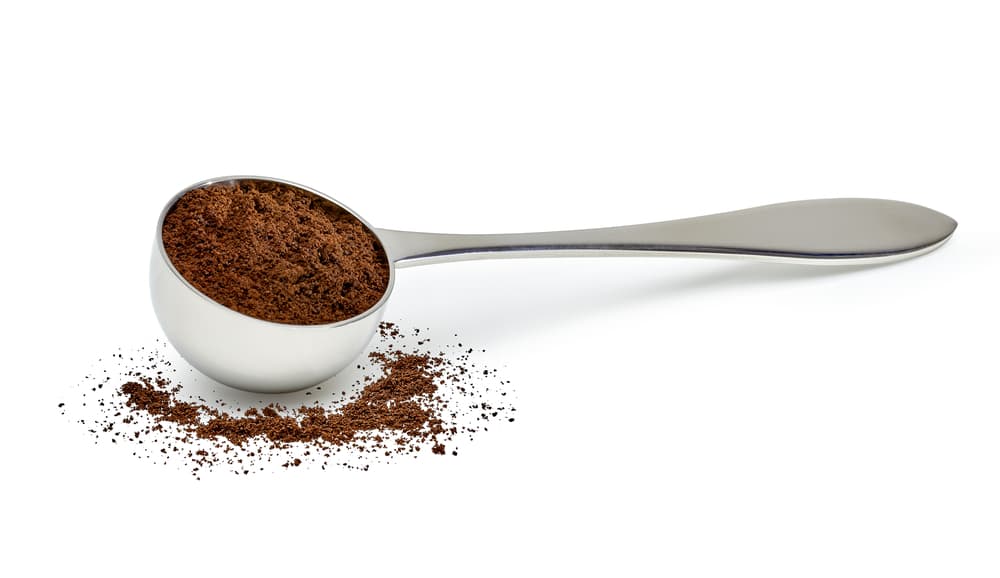 1 cucharada de café soluble.
<br>
