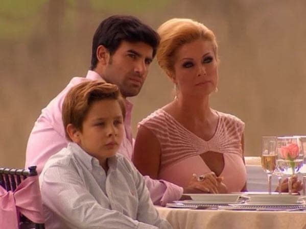 Después lo vimos en 'A que no me dejas', donde interpretó la etapa infantil de uno de los protagonistas.