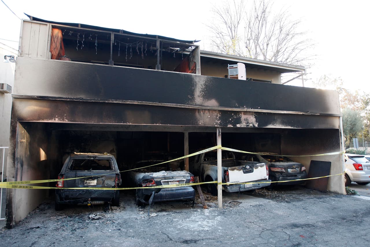 Entre el 30 de diciembre de 2011 y 2 de enero de 2012 se registraron más de 40 incendios.