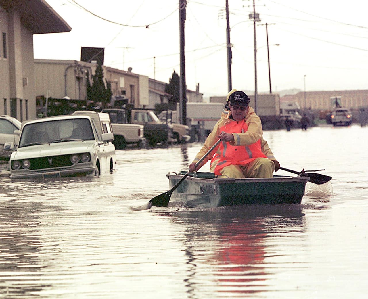 El impacto dejado en California por las lluvias del fenómeno de El Niño en febrero de 1998