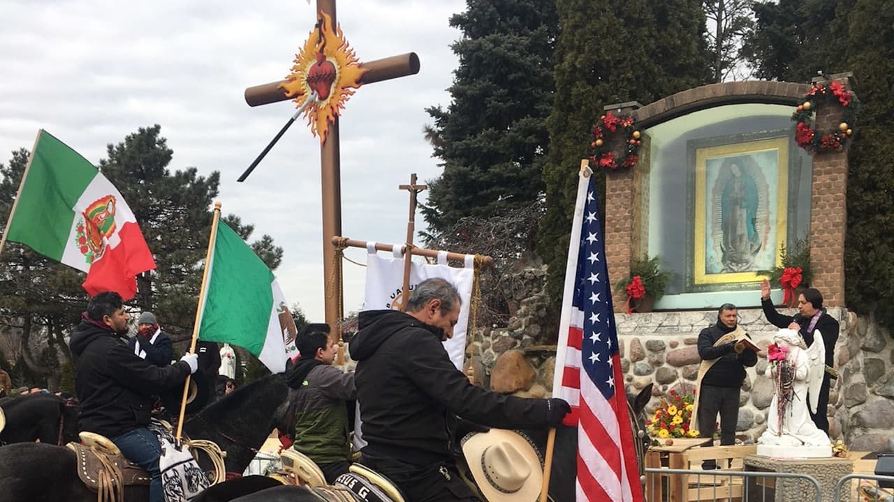 Así llegó a Des Plaines, Illinois la imagen de la Virgen de Guadalupe y se creó el Cerrito del Tepeyac
