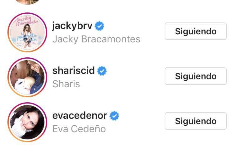 Jacqueline Bracamontes y la actriz Eva Cedeño, con quien Geraldine compartió en 'Por amar sin ley', también le mostraron su apoyo.