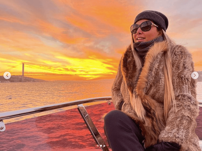 Estambul también fue el lugar en donde Aleida se maravilló con uno de los mejores atardeceres que ha visto en su vida.