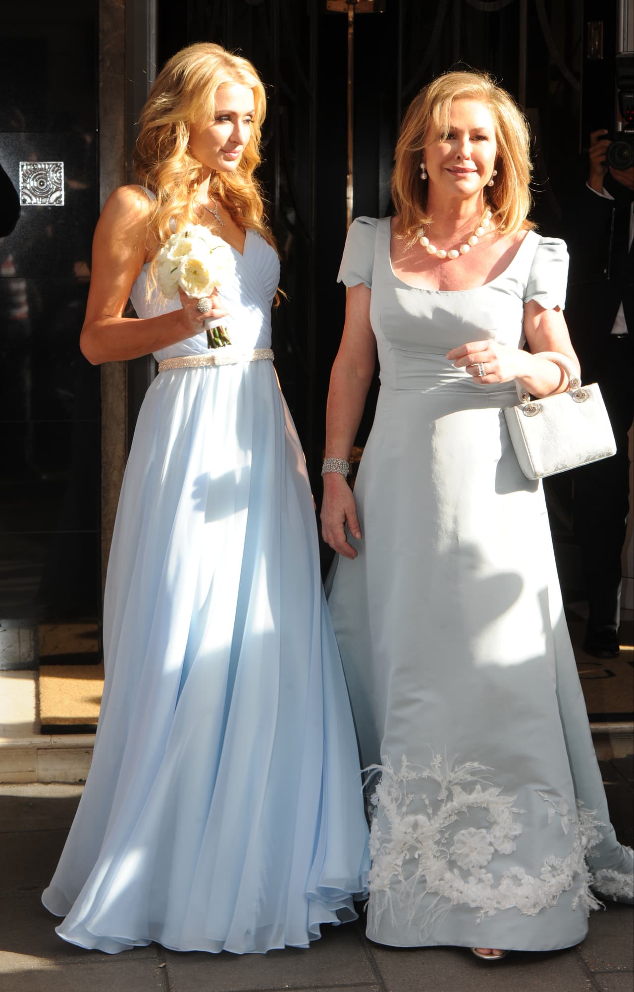 Paris y su mamá Kathy no se perdieron de tan importante momento.