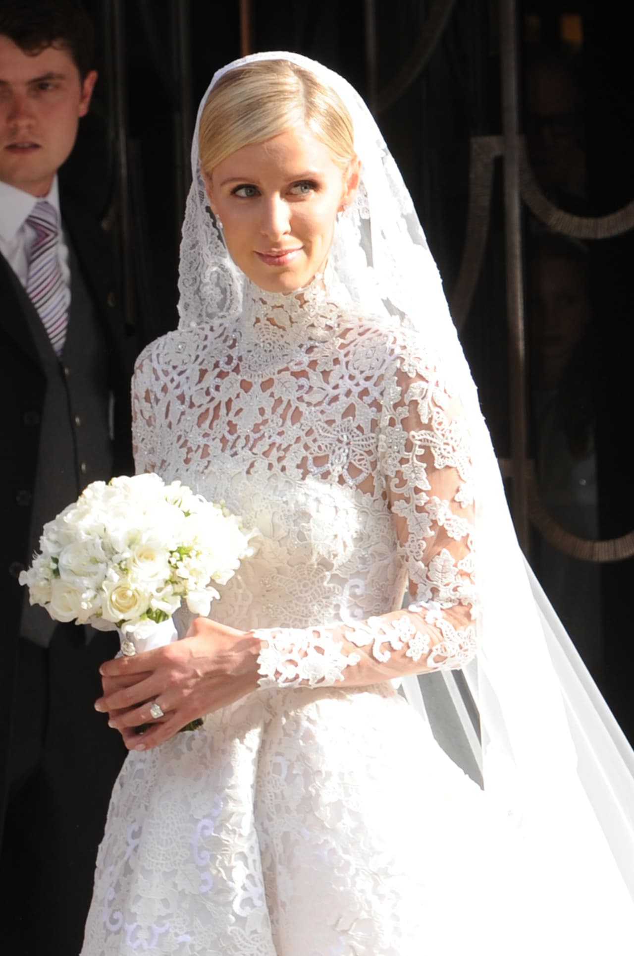 Vestida como toda una princesa hizo su sueño realidad.