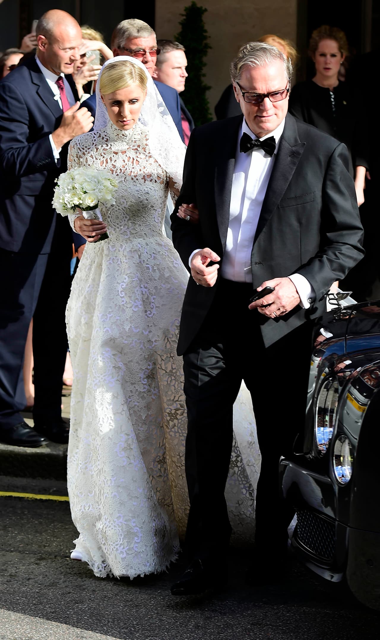 Previo a la boda hubo una íntima celebración.