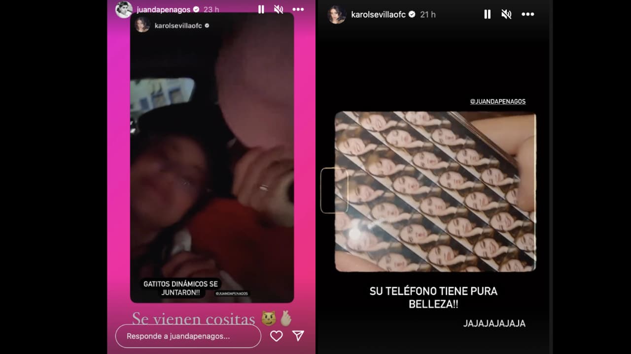 Estas fueron las fotos que Karol Sevilla publicó junto a famoso actor