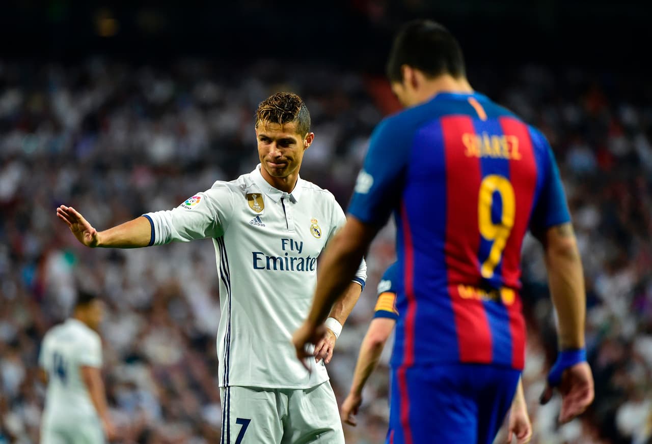 Cristiano Ronaldo, uno que está proyectado a ser leyenda de Real Madrid, estuvo desaparecido del juego. Poco se le vio en este clásico.