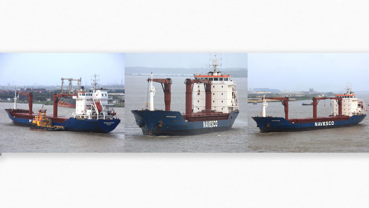 A series of photos of the Manzanares taken in on Marvch 13, 2013, in Barranquilla, Colombia, a year before the drug seizure in Haiti.