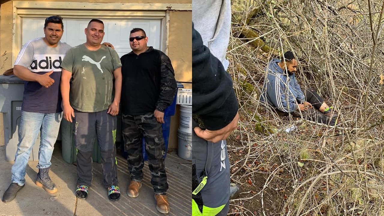 Un hombre desaparecido 4 días tras un accidente de auto es rescatado por cazadores