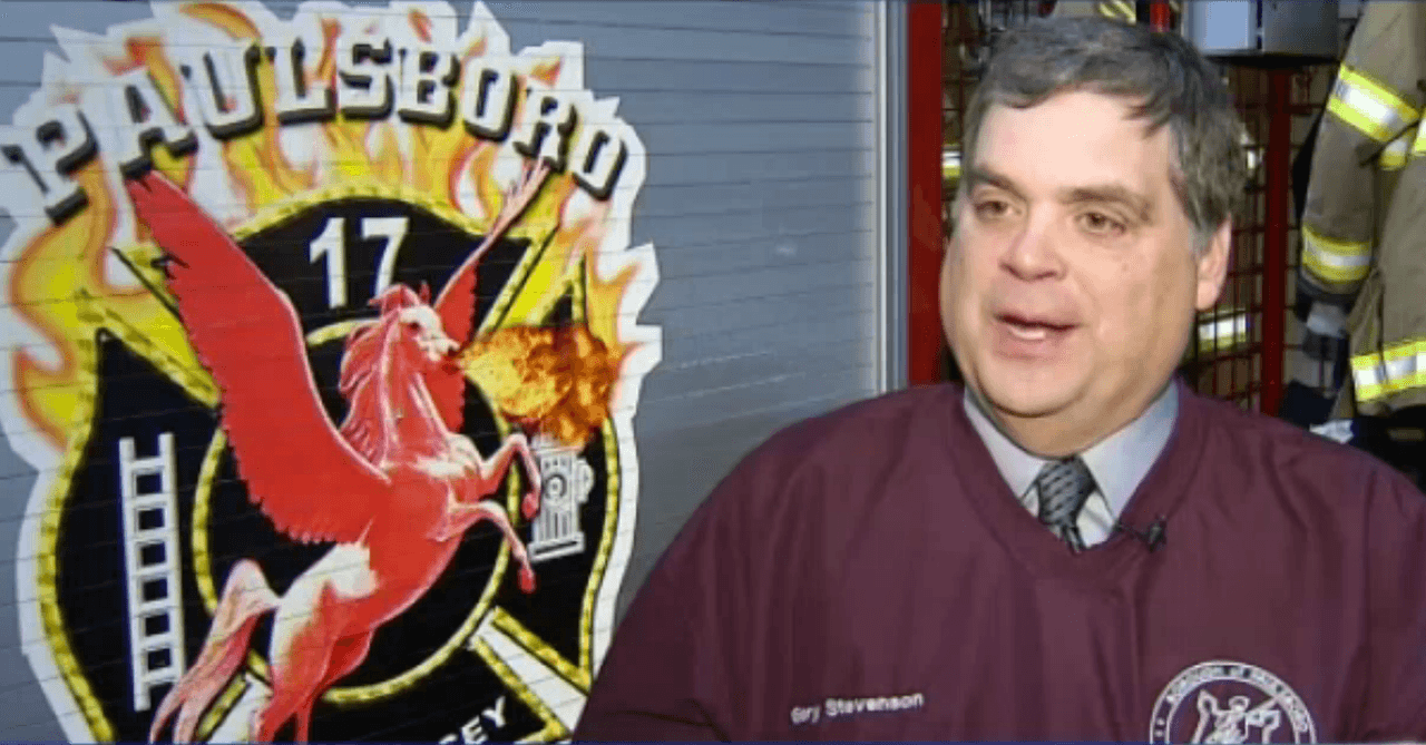 Gary Stevenson, alcalde de un condado de Nueva Jersey