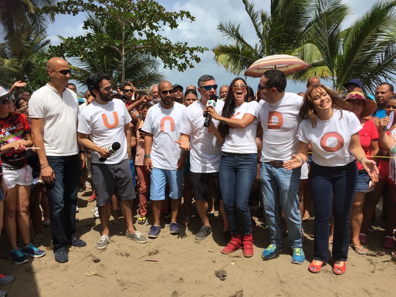 Univision Puerto Rico llevó la fiesta a Punta Santiago y Tropical Beach.