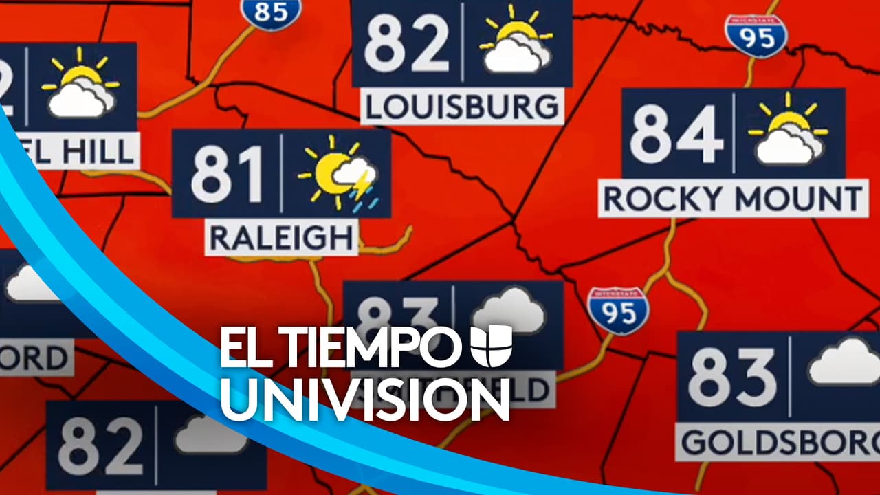Condiciones más frescas y menos húmedas para gran parte de Carolina del Norte, pero regresan las lluvias