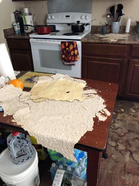 La dueña afirma que todos sus pertenencias fueron perdida total.