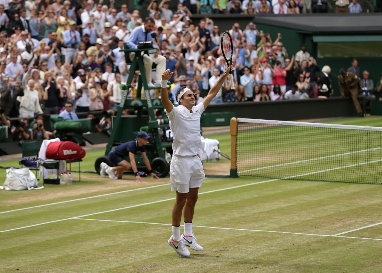 El suizo Roger Federer dio una nueva muestra de grandeza con el título de Wimbledon de 2017, para llegar a 19 títulos en torneos de Gran Slam. A sus 36 años es segundo en la clasificación ATP.