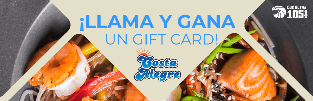 Gana una gift card de $100 dólares