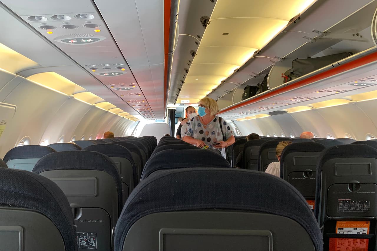 ¿Cuál es el riesgo real de contraer el coronavirus en un avión?