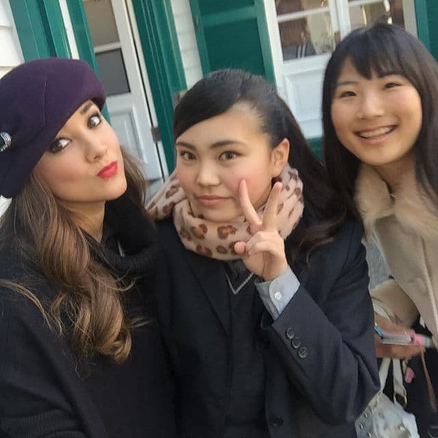 Tras su separación voló directo a Japón.