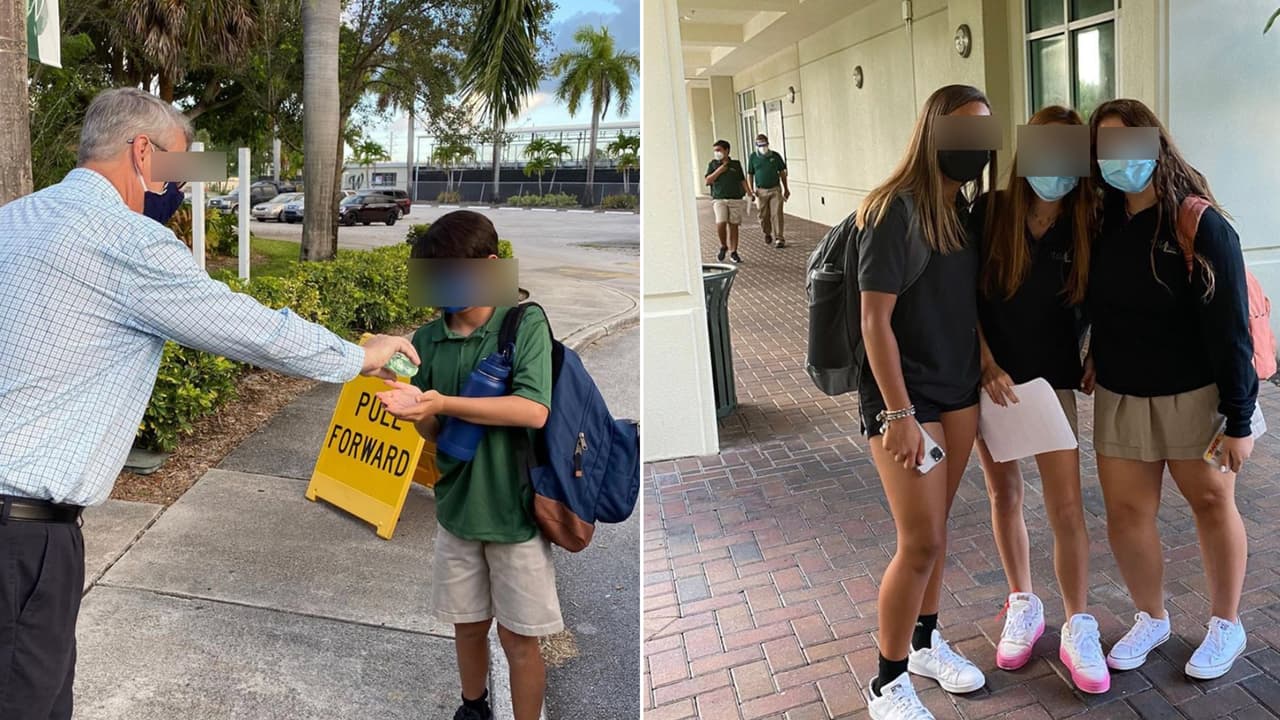 Además todos deben llevar máscaras faciales y usar desinfectantes de manos.