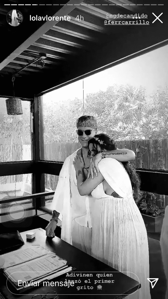 A finales de septiembre, anunció que su ahora esposa 
<b><a href="https://www.univision.com/famosos/fernando-carrillo-anuncia-que-sera-papa-por-segunda-ocasion-fotos" target="_blank">estaba esperando un hijo de él</a></b>. Para ese entonces, María Gabriela Rodríguez tenía cuatro meses y medio de embarazo. 
<br>