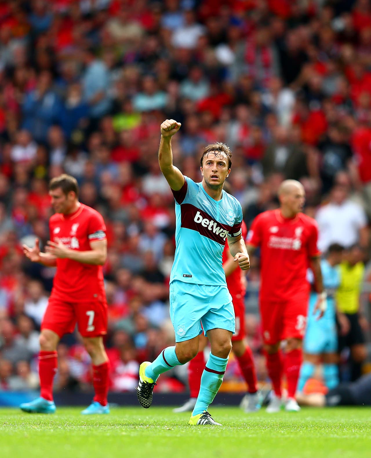 Liverpool 0-3 West Ham: Los Hammers revientan a los Reds en pleno Anfield