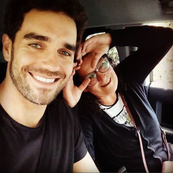 Es la más feliz cada vez que pisa tierra azteca para estar con su hijo y su nieto: "Chegando no México,com a recepção mais carinhosa do mundo... (Llegando a México, con el recibimiento más cariñoso del mundo...)", publicó 
<b>Doña Olga</b> en Instagram. .